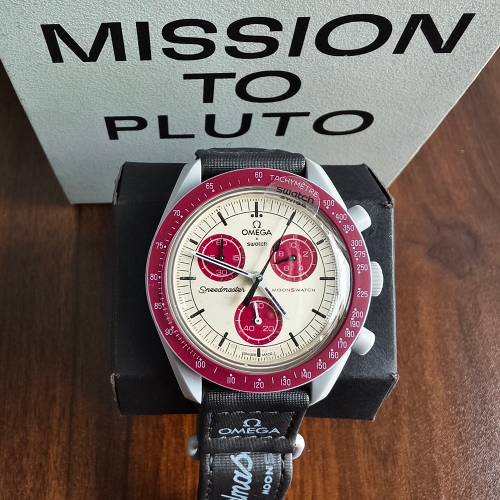 Swatch X Omega Moonswatch Mission To The Pluto Watch